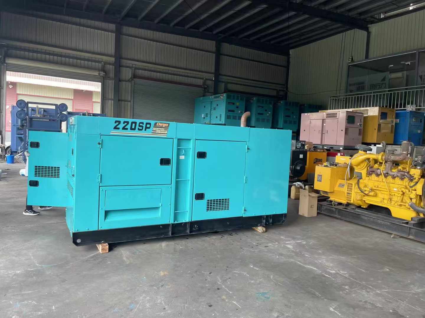 平房600kW柴油发电机组带载能力?